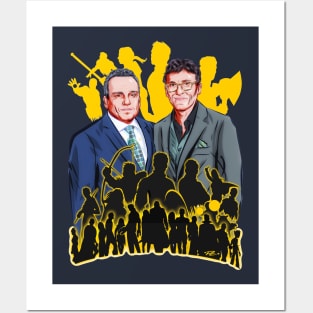 Joe & Anthony Russo - An illustration by Paul Cemmick Posters and Art